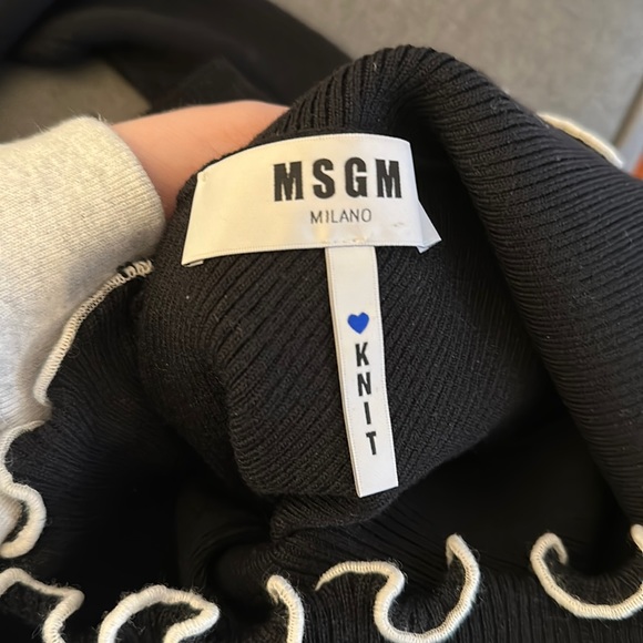 MSGM one shoulder sweater - Picture 4 of 5